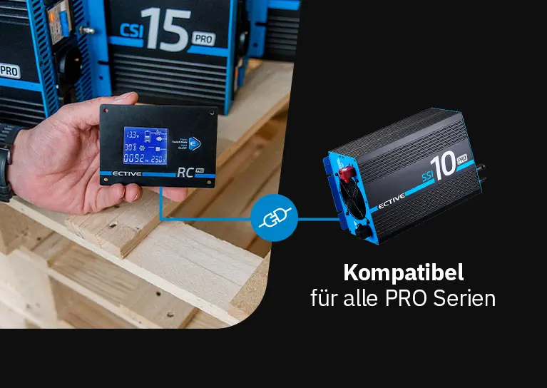 Die RC PRO Fernbedienung