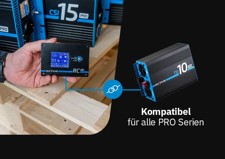 Die RC PRO Fernbedienung