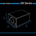 ECTIVE SSI 10 4in1 Sinus-Inverter 1000W/12V Sinus-Wechselrichter mit MPPT-Solarladeregler, Ladegerät und NVS