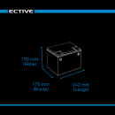 ECTIVE DC 70 AGM Deep Cycle 70Ah Versorgungsbatterie