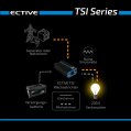 ECTIVE TSI 10 1000W/12V Sinus-Wechselrichter mit NVS- und USV-Funktion