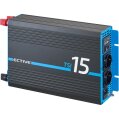 ECTIVE TSI15 Sinus-Inverter 1500W/12V Sinus-Wechselrichter mit NVS