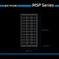 ECTIVE MSP 110L Black Monokristallines Solarmodul 110 W