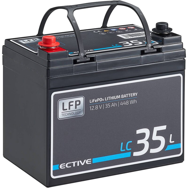 ECTIVE LC 100 100 Ah 12V LiFePO4 Lithium Versorgungsbatterie, 643,95 €