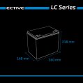 ECTIVE LC 75L 12V LiFePO4 Lithium Versorgungsbatterie 75 Ah