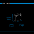 ECTIVE LC 20L BT 12V LiFePO4 Lithium Versorgungsbatterie 20 Ah