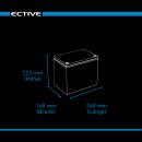 ECTIVE LC 75L BT 12V LiFePO4 Lithium Versorgungsbatterie 75 Ah