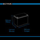 ECTIVE LC 100L BT 12V LiFePO4 Lithium Versorgungsbatterie 100 Ah