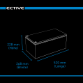 ECTIVE LC 250L BT 12V LiFePO4 Lithium Versorgungsbatterie 250 Ah