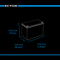 ECTIVE LC 125L LT 12V LiFePO4 Lithium Versorgungsbatterie 125 Ah