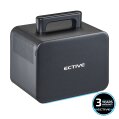 ECTIVE BlackBox 5 Powerstation 500W 512Wh Reine Sinuswelle 230V LiFePO4-Lithiumbatterie 20Ah 25,6V