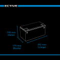 ECTIVE Semi Cycle SC120 AGM Versorgungsbatterie 120Ah