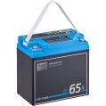 ECTIVE DC 65S AGM Deep Cycle mit LCD-Anzeige 65Ah Versorgungsbatterie