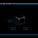 ECTIVE DC 38SC GEL Deep Cycle mit PWM-Ladegerät und LCD-Anzeige 38Ah Versorgungsbatterie