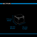 ECTIVE DC 45SC GEL Deep Cycle mit PWM-Ladegerät und LCD-Anzeige 45Ah Versorgungsbatterie