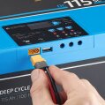 ECTIVE DC 45SC GEL Deep Cycle mit PWM-Ladegerät und LCD-Anzeige 45Ah Versorgungsbatterie