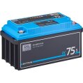 ECTIVE DC 75S GEL Deep Cycle mit LCD-Anzeige 75Ah Versorgungsbatterie