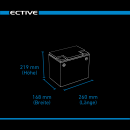 ECTIVE DC 85S GEL Deep Cycle mit LCD-Anzeige 85Ah Versorgungsbatterie