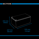 ECTIVE DC 290S GEL Deep Cycle mit LCD-Anzeige 290Ah Versorgungsbatterie