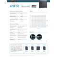 ECTIVE MSP 70 Black Monokristallines Solarmodul 70W