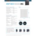 ECTIVE MSP 100s Black Monokristallines Solarmodul 100W