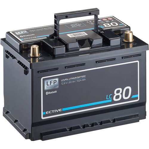 ECTIVE LC 80 BT 12V LiFePO4 Lithium Versorgungsbatterie, 743,73 €