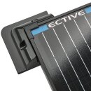 ECTIVE 7-teiliges langes Befestigungs-Komplettset für Solarinstallation (schwarz)