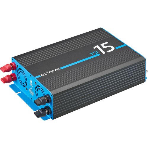 ECTIVE TSI 15 1500W/12V Sinus-Wechselrichter mit NVS- und USV-Funktion (gebraucht, Zustand gut)