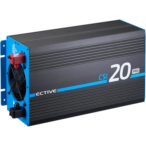 ECTIVE CSI 20 PRO 2000W/12V Sinus-Wechselrichter mit Netzvorrangschaltung und Ladegert