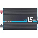 ECTIVE CSI 15 PRO 1500W/12V Sinus-Wechselrichter mit Netzvorrangschaltung und Ladegerät