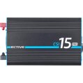 ECTIVE CSI 15 PRO 1500W/12V Sinus-Wechselrichter mit Netzvorrangschaltung und Ladegerät