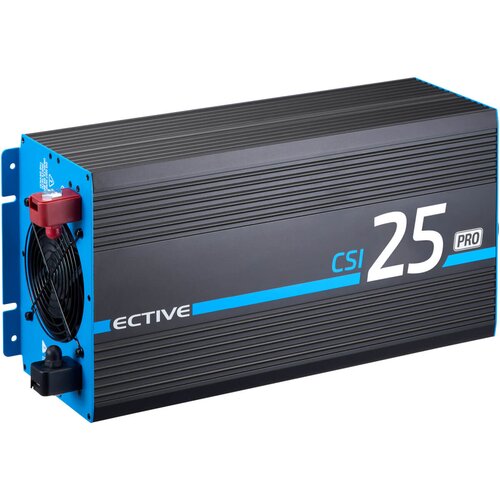 ECTIVE CSI 25 PRO 2500W/12V Sinus-Wechselrichter mit Netzvorrangschaltung und Ladegert