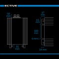 ECTIVE CSI 25 PRO 2500W/12V Sinus-Wechselrichter mit Netzvorrangschaltung und Ladegerät