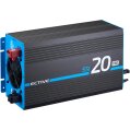 ECTIVE SSI 20 PRO 2000W/12V Sinus-Wechselrichter mit Netzvorrangschaltung, Ladegerät und Laderegler