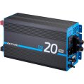 ECTIVE SSI 20 PRO 2000W/12V Sinus-Wechselrichter mit Netzvorrangschaltung, Ladegerät und Laderegler