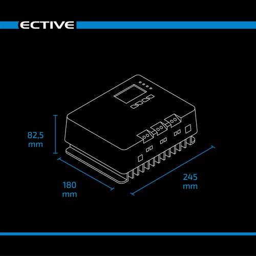 ECTIVE SC 40 Pro MPPT Solar-Laderegler 12V/24V 40A