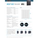 ECTIVE MSP 100 Black Monokristallines Solarmodul 100W (USt-befreit nach §12 Abs.3 Nr. 1 S.1 UStG)