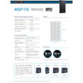 ECTIVE MSP 175 Black Monokristallines Solarmodul 175W (USt-befreit nach §12 Abs.3 Nr. 1 S.1 UStG)