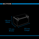 ECTIVE LC 100 BT 12V LiFePO4 Lithium Versorgungsbatterie 100 Ah (USt-befreit nach §12 Abs.3 Nr. 1 S.1 UStG)