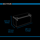 ECTIVE LC 200L BT 12V LiFePO4 Lithium Versorgungsbatterie 200 Ah (USt-befreit nach §12 Abs.3 Nr. 1 S.1 UStG)