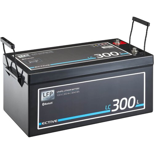 ECTIVE LC 300L BT 12V LiFePO4 Lithium Versorgungsbatterie 300 Ah (USt-befreit nach 12 Abs.3 Nr. 1 S.1 UStG)