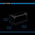 ECTIVE LC 200L LT 12V LiFePO4 Lithium Versorgungsbatterie 200 Ah (USt-befreit nach §12 Abs.3 Nr. 1 S.1 UStG)