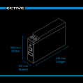 ECTIVE LC 120 SLIM BT 12V LiFePO4 Lithium Versorgungsbatterie 120Ah (USt-befreit nach §12 Abs.3 Nr. 1 S.1 UStG)