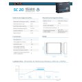 ECTIVE SC 20 SILENT Lüfterloser MPPT Solar-Laderegler für 12/24V Versorgungsbatterien 240Wp/480Wp 50V 20A (USt-befreit nach §12 Abs.3 Nr. 1 S.1 UStG)