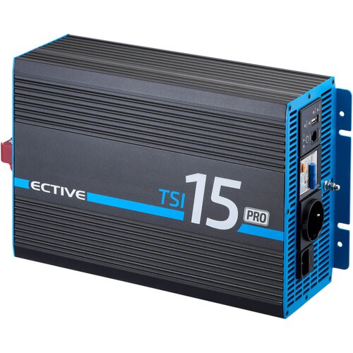 ECTIVE TSI 15 PRO 1500W/12V Sinus-Wechselrichter mit Netzvorrangschaltung