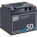 ECTIVE LC 50L 12V LiFePO4 Lithium Versorgungsbatterie 50 Ah (USt-befreit nach §12 Abs.3 Nr. 1 S.1 UStG)