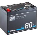 ECTIVE LC 80L 12V LiFePO4 Lithium Versorgungsbatterie 80Ah (USt-befreit nach §12 Abs.3 Nr. 1 S.1 UStG)