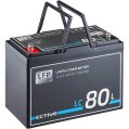 ECTIVE LC 80L 12V LiFePO4 Lithium Versorgungsbatterie 80Ah (USt-befreit nach §12 Abs.3 Nr. 1 S.1 UStG)