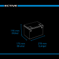 ECTIVE LC 80 LT 12V LiFePO4 Lithium Versorgungsbatterie 80 Ah (USt-befreit nach §12 Abs.3 Nr. 1 S.1 UStG)