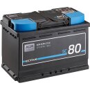 ECTIVE Semi Cycle SC80 AGM Versorgungsbatterie 80Ah...